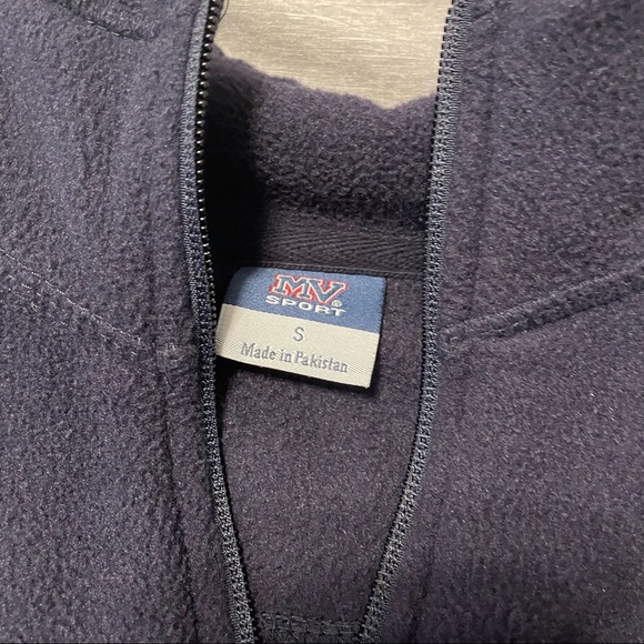 Auburn University Quarter Zip dark navy - Picture 3 of 4